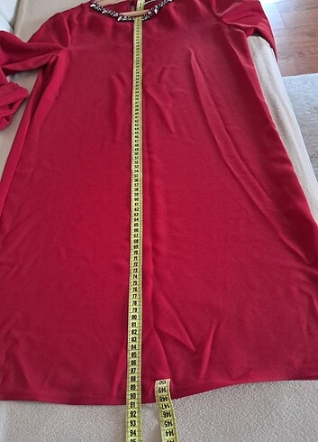 #abiye elbise 1 kez girildi krep kumaş ütüsüdür # - Görsel 3