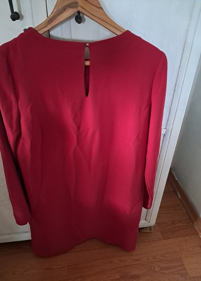 #abiye elbise 1 kez girildi krep kumaş ütüsüdür # - Görsel 2