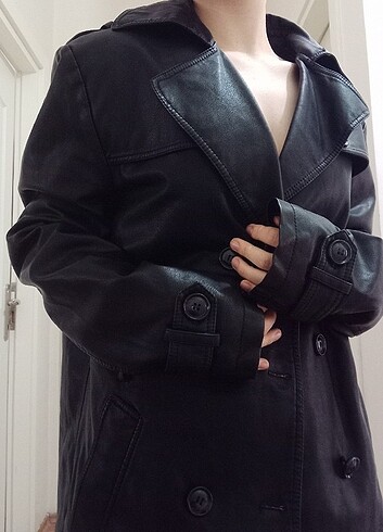 American Vintage vintage oversize deri kaban