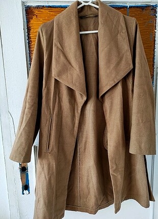 Camel Renki Kaşe Kaban