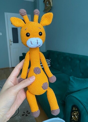 Amigurumi zürafa 