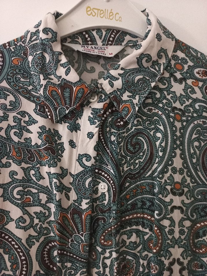 Bohem Uzun Kollu Salaş Tunik - Görsel 2