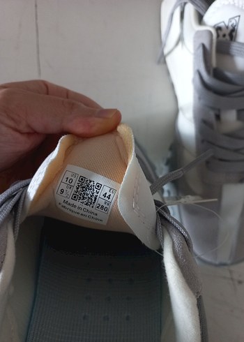 Gri Bağcıklı Stiletto Topuklu Erkek Spor Ayakkabı - Görsel 5