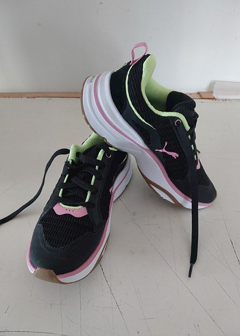 Puma Kadın Siyah-Pembe Spor Ayakkabı - Görsel 2