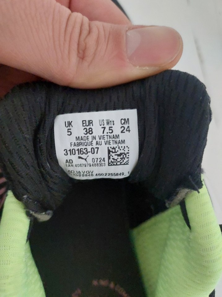 Puma Kadın Siyah-Pembe Spor Ayakkabı - Görsel 4