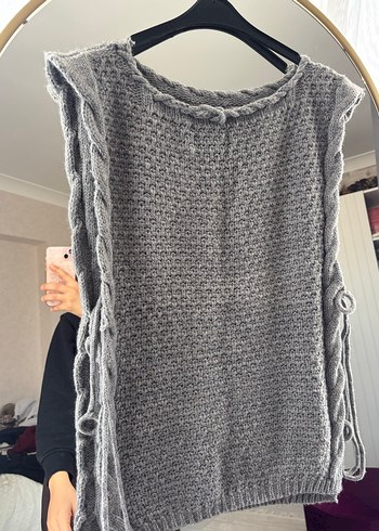 Gri süveter - Görsel 3