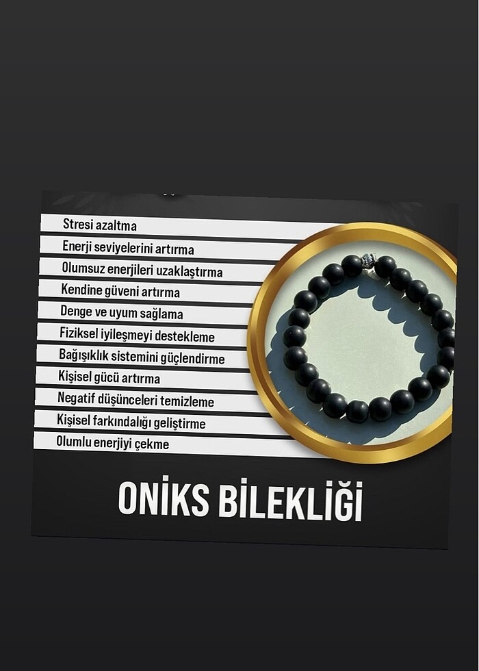 Doğal taş bileklik - Görsel 2