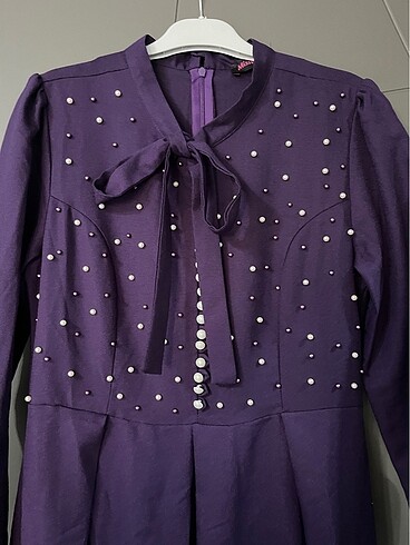 İncili Abiye Elbise - Görsel 2