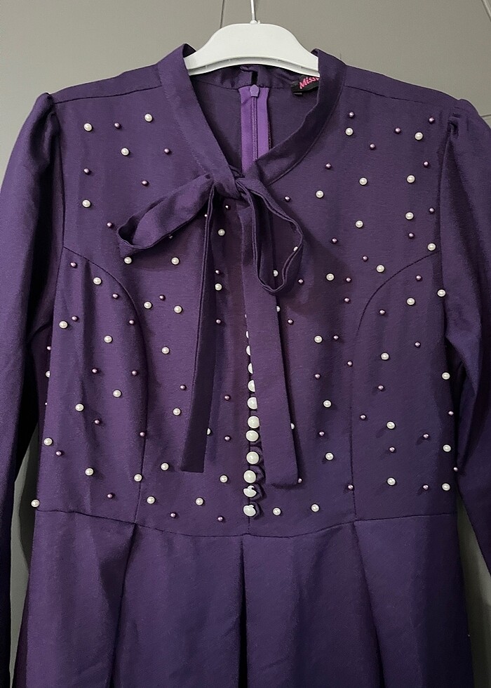 İncili Abiye Elbise - Görsel 2