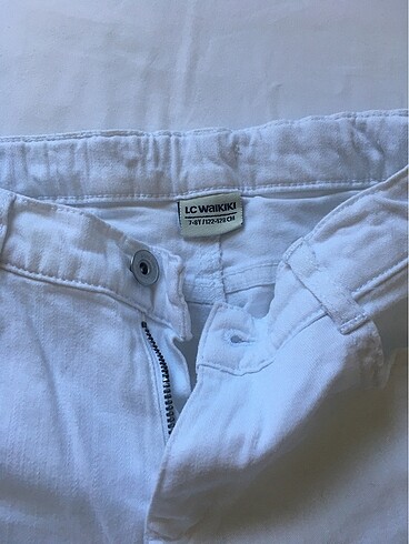 LC Waikiki Beyaz yumuşak kumaslı kot pantolon