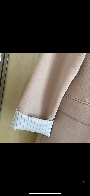 s Beden ten rengi Renk Blazer ceket