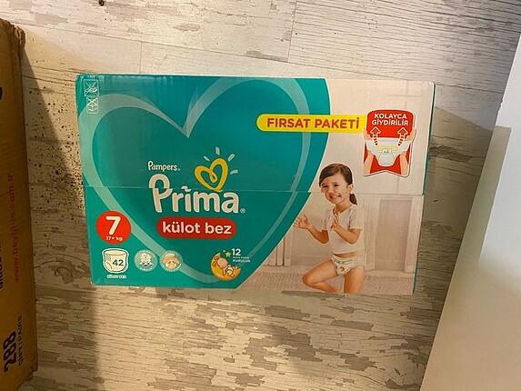 prima 7 numara külot bez