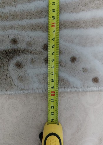 Nakışlı Bej YÜN HALI KOYUNLU MARKASI - Görsel 3