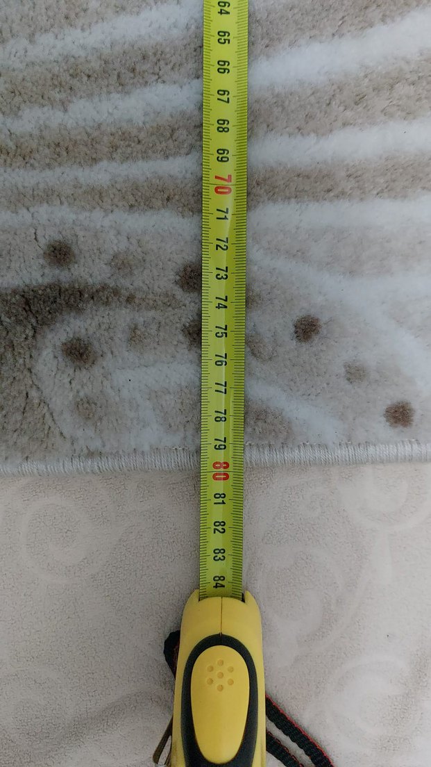 Nakışlı Bej YÜN HALI KOYUNLU MARKASI - Görsel 3