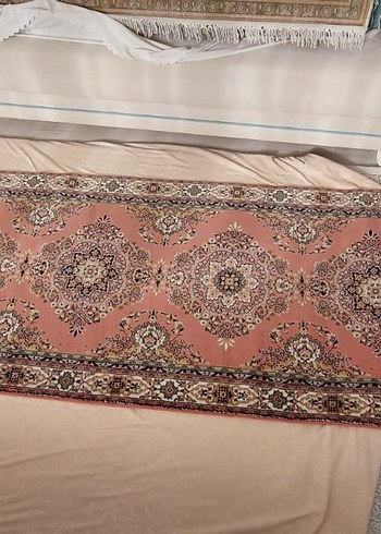 Pastel Pembe Desenli koyunlu Halı - Görsel 2