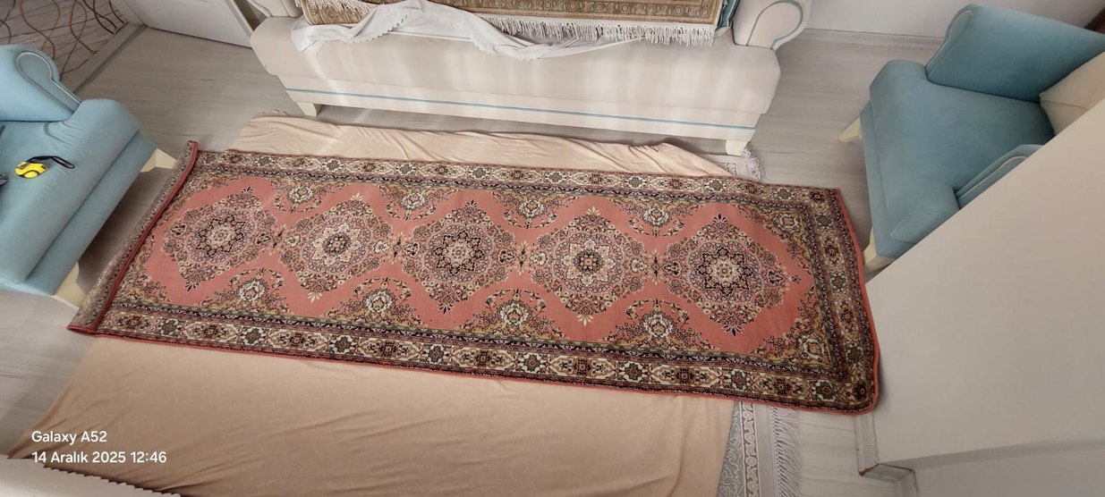 Pastel Pembe Desenli koyunlu Halı - Görsel 2