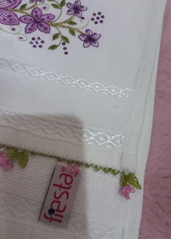 İğne Oyası Çeyizlik mutfak Havlusu - Görsel 2