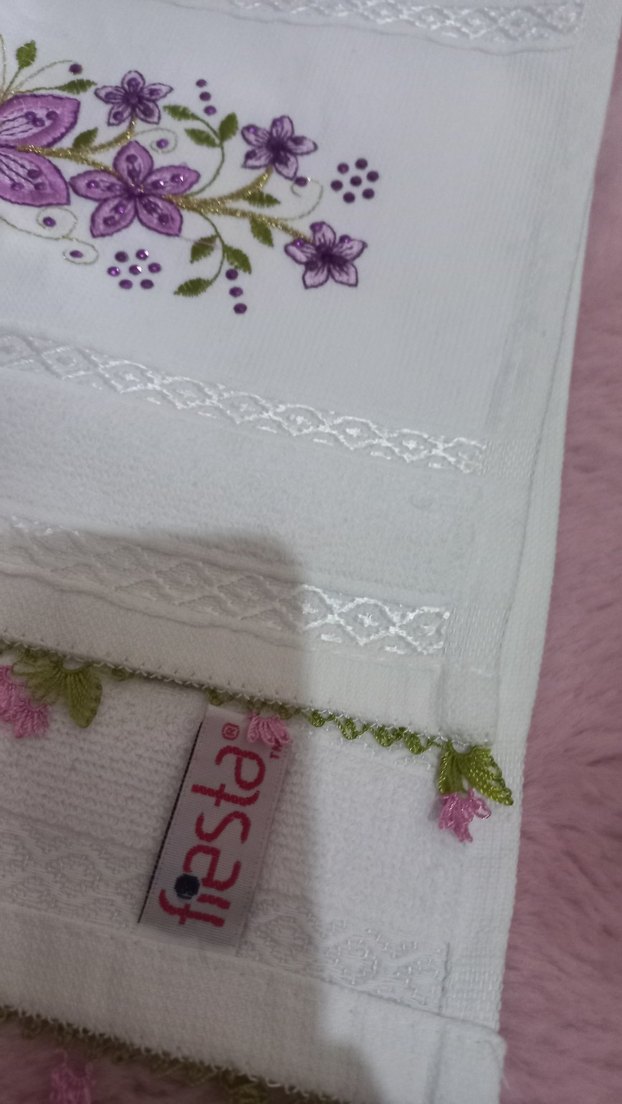 İğne Oyası Çeyizlik mutfak  Havlusu - Görsel 2