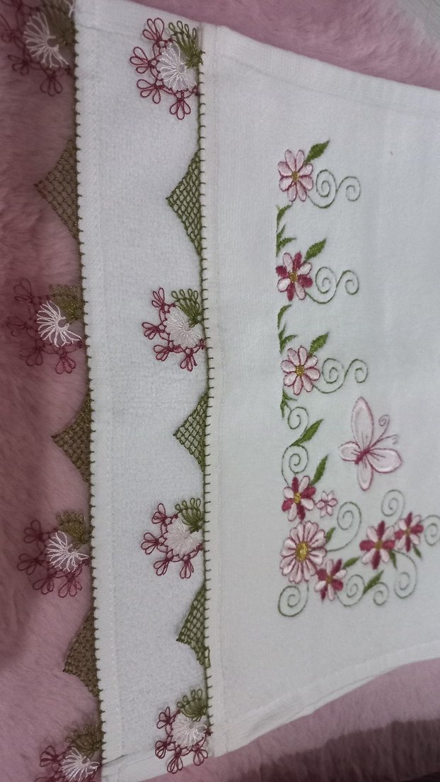 İğne Oyası Çeyizlik mutfak  Havlusu - Görsel 5