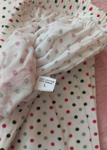 Bohem Tarz Pastel Mor Bağcıklı Pijama Altı - Görsel 3