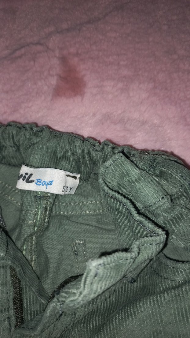 Gri Erkek Çocuk Bol Kesim Pantolon - Görsel 5