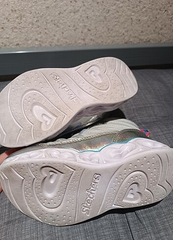 26 Beden gri Renk Skechers kız çocuk bot