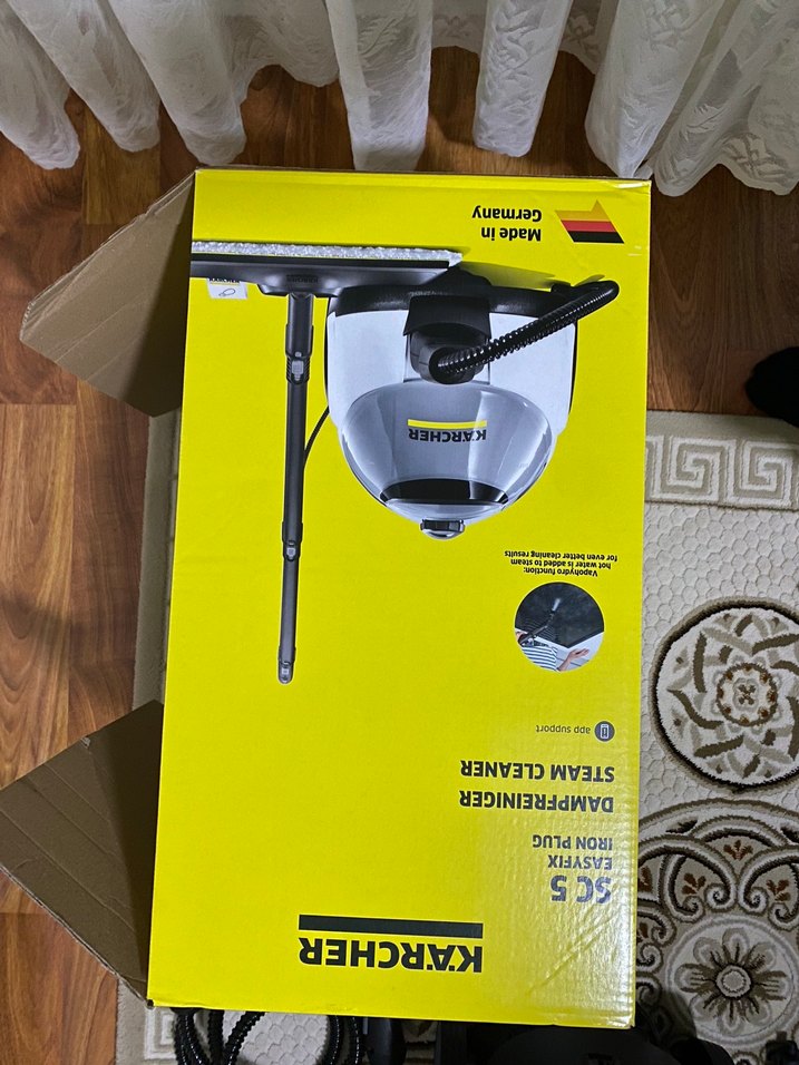 Kärcher Sarı Buharlı Temizlik Makinesi - Görsel 2