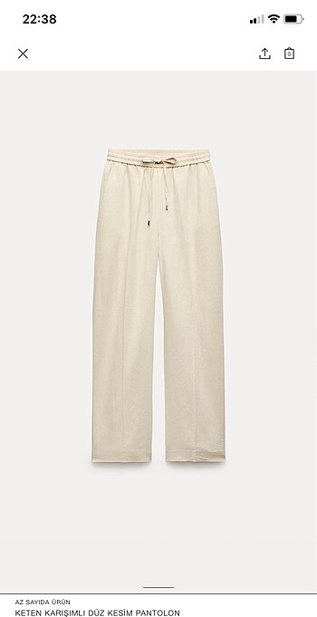 Zara keten pantolon