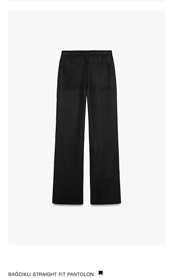 Zara Zara straight fit pantolon
