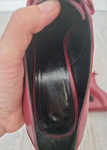 Beta deri platform ayakkabı - Görsel 6