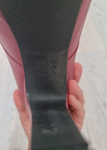 Beta deri platform ayakkabı - Görsel 7