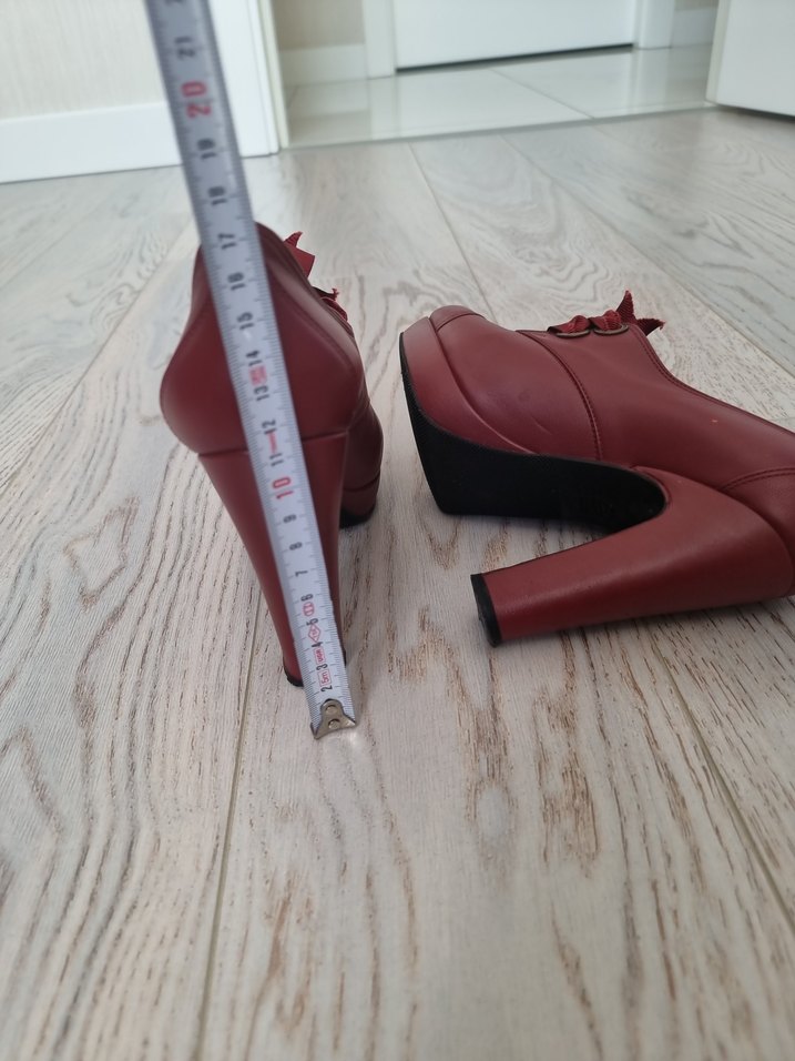 Beta deri platform ayakkabı - Görsel 5