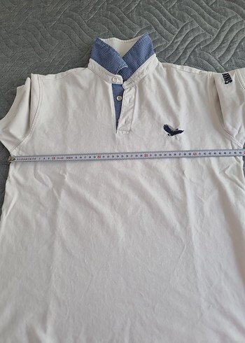 12-13 Yaş Beden beyaz Renk sınav koleji Polo Tişört