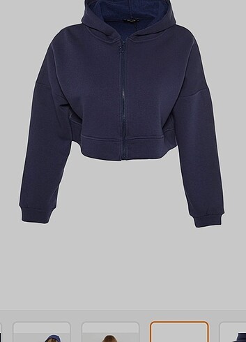 trendyolmilla kapüşonlu sweatshirt