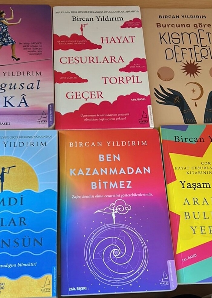 Bircan Yıldırımın beş kitabı set halinde - Görsel 2