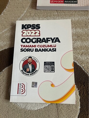 KPSS coğrafya benim hocam soru bankası