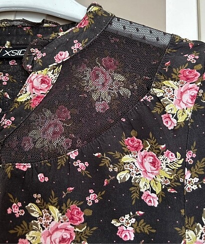 Lcw kadın çiçekli bluz - Görsel 2