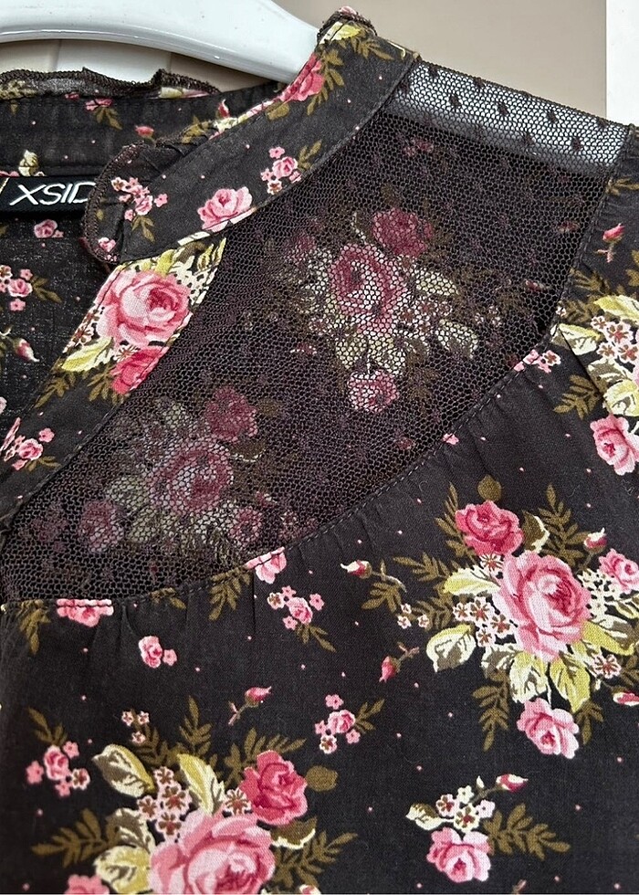 Lcw kadın çiçekli bluz - Görsel 2