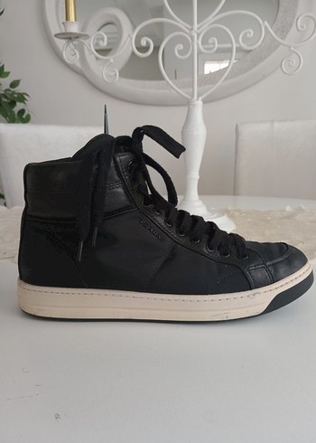 39 Beden siyah Renk Prada Unisex Bilekli Sneaker