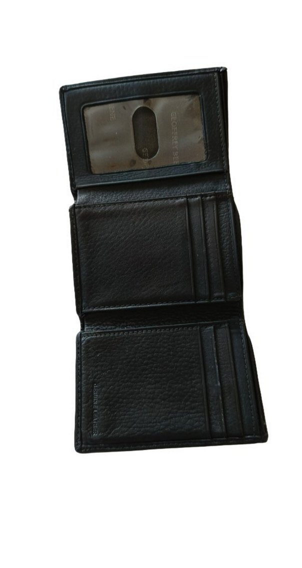 Jeoffrey Beene Hakiki Deri Cüzdan - Görsel 3