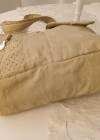 Beden ten rengi Renk Kipling Bej Tote Çanta