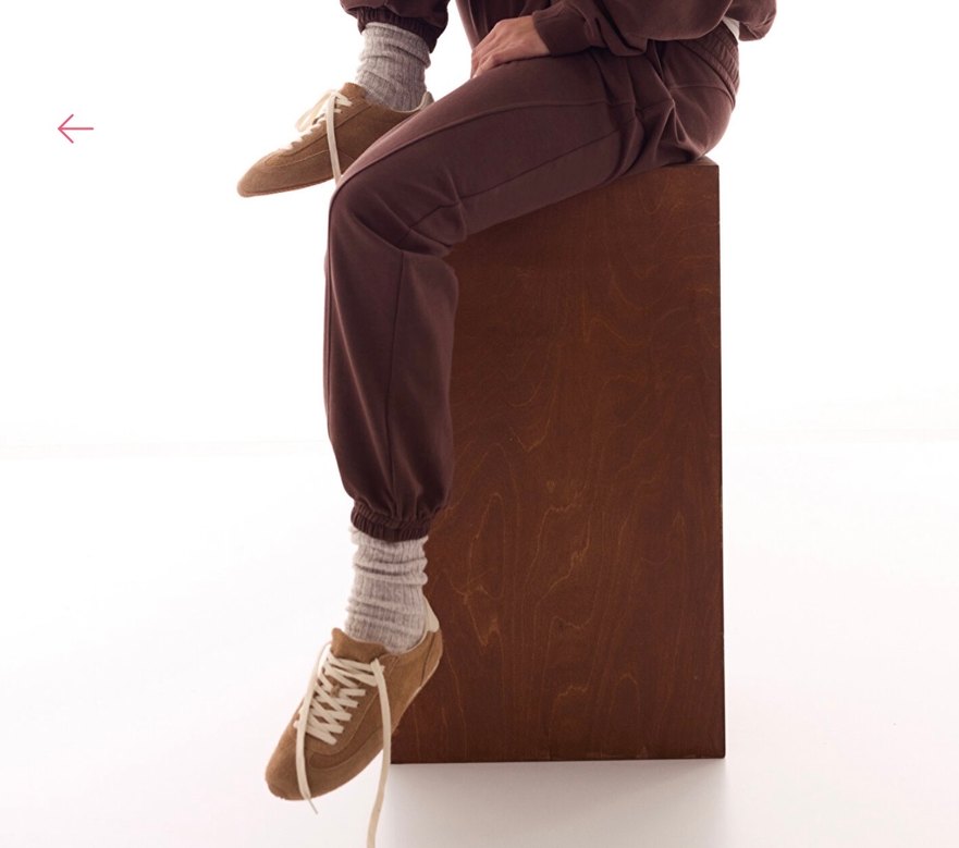 Kahverengi Kadın Salaş Eşofman Altı - Görsel 3