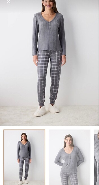 Penti cozy time termal pijama takımı