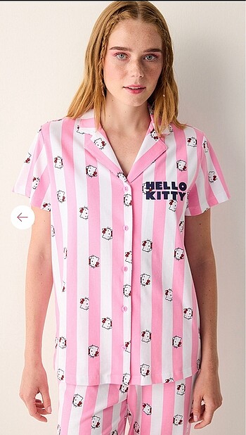 m Beden Penti gömlek pijama takımı