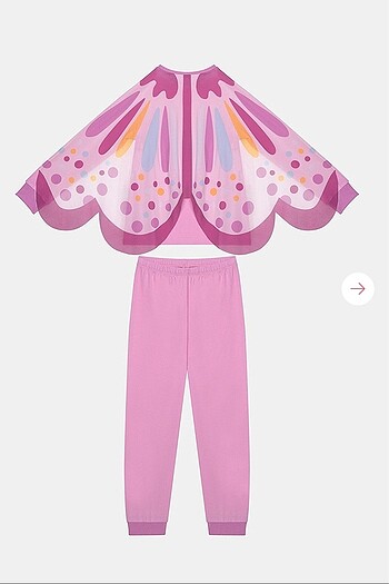 Penti kız çocuk pijama takımı