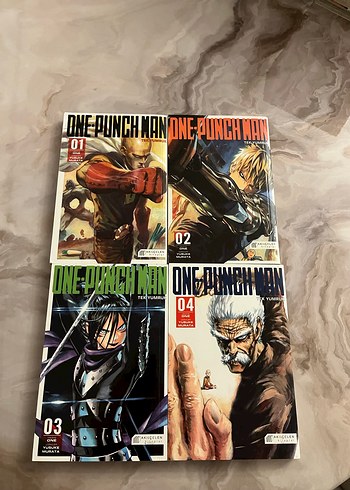 One Punch Man Manga Seti Cilt 1-4 - Görsel 2