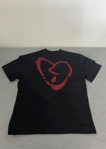 Revenge Rhinestone Oversize Tişört - Görsel 2