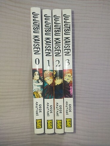  Jujutsu Kaisen 0-3 Manga