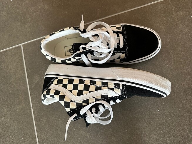 39 Beden siyah Renk Vans ayakkabı
