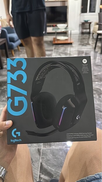 Logitech g733 orijinal kablosuz oyuncu kulaklığı